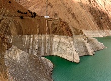 اوضاع خراب سدهای آب تهران/ تنها ۱۴ درصد تا خشکی کامل +نمودار