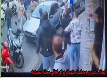 فیلمی از قمه‌کشی اراذل و اوباش در مجیدیه تهران