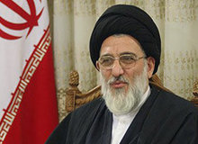 دیدار رئیس و اعضای هیأت علمی دانشگاه علوم اسلامی رضوی با هاشمی شاهرودی