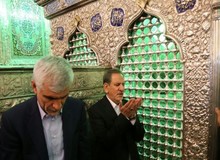 دکتر جهانگیری حرم شاهچراغ (ع) را زیارت کرد