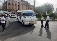 اعزام۳۰ مینی‌بوس و اتوبوس برای جابجایی سیل‌زدگان امام‌زاده داوود
