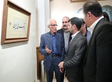 بازدید از نمایشگاه آثار خوشنویسی و معرق کاری موزه بانک ملی ایران رایگان شد