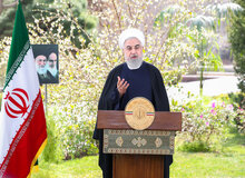 روحانی در پیام نوروزی:سال ۹۹ را باید سالِ اشتغال و تحرک اقتصادی بسازیم /از کرونای جسمی سریع خواهیم گذشت، تلاش کنیم از کرونای روحی هم عبور کنیم