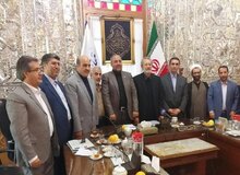 دیدار استاندار مرکزی ومجمع نمایندگان استان با رئیس مجلس شورای اسلامی