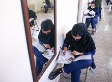 پاسخ سؤالات «امتحان نهایی» امروز هم درز پیدا کرد/ این‌بار هشت دقیقه بعد از شروع امتحانات!