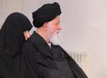 عکس جدید از جمیله علم الهدی بعد از شهادت همسرش، ابراهیم رئیسی