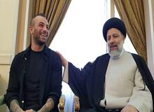 امیر تتلو در دیدار با ابراهیم رئیسی: ان‌شاالله جشن قهرمانی شما را برگزار می‌کنیم/ عکس