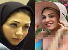 ناهید لیان مجری سابق شبکه سوم سیما نیز کشف حجاب کرد+عکس