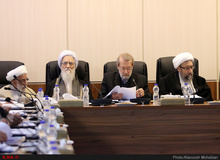 حضور منظم لاریجانی در جلسات مجمع پس از ریاست برادرش+ عکس
