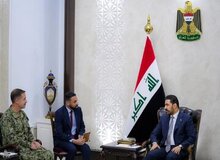 دیدار نخست‌وزیر عراق با فرمانده سنتکام