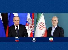گفت‌وگوی تلفنی رؤسای جمهور ایران و روسیه