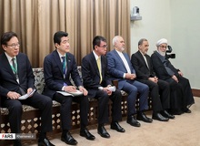 گزارش توئیتری ظریف از از دیدارهای هیات ژاپنی در تهران