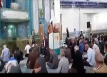 دعای حجت الاسلام محمدتقی نقدعلی نماینده خمینی شهر در مجلس انقلابی : خداوند به این روز عزیز شر آقای روحانی رییس جمهور را کم کنند...