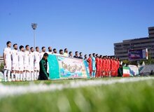 عکس| تصویر ملی‌پوشان فوتبال ایران روی دیوارنگاره میدان انقلاب
