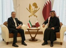 دیدار عراقچی با وزیر خارجه قطر

