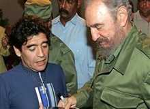 مارادونا: فیدل کاسترو برای من حکم یک پدر را داشت