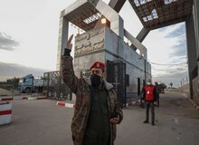 گذرگاه رفح بسته شد