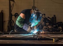 دستکش محافظ برای جوشکاری