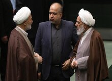 تصاویری از گعده‌های آقاتهرانی با ثابتی و روانبخش در صحن مجلس/ رسایی و نقدعلی هم مشغول جلسه بودند