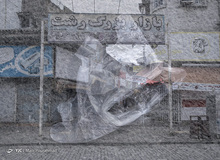 نقاب کرونا بر چهره رشت+ تصاویر
