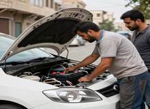 امداد باتری اصفهان خدمات شبانه‌روزی، نصب در محل و خرید باتری با گارانتی معتبر