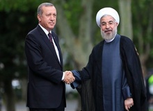 
اردوغان مورد استقبال رسمی روحانی قرار گرفت