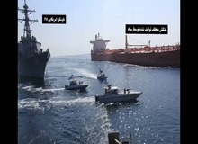 تصاویر نفتکش توقیف شده توسط سپاه پاسداران