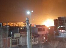 انفجار در خط اصلی انتقال گاز سراسری کشور+فیلم