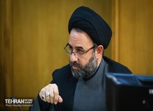 جدال لفظی دو عضو شورای شهر پس از انتقاد آقامیری دختر سردار سلیمانی+فیلم/ اعلام برائت آقامیری از برادرش!