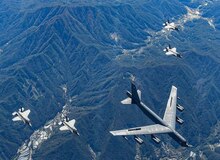 رزمایش مشترک هوایی کره‌جنوبی و آمریکا علیه کره‌شمالی 