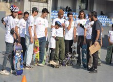 کمپ استعدادیابی اسکیت‌برد برگزار شد