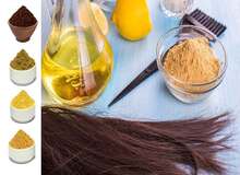 آشنایی با چند ترکیب جادویی گیاهی برای ساختن رنگ موی گیاهی و طبیعی!