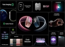 اپل واچ سری ۹ معرفی شد+ویژگی های فنی+تصاویر تراشه S۹، قابلیت Find My و جسچر دابل تپ