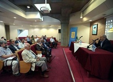 نشست آیین رونمایی کتاب «مسیح در قصر» برگزار شد/ علیرضا بهشتی: صداقت مولف در این اثر انعکاس پیدا کرده است 
