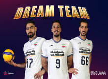 سه ملی‌پوش ایران در تیم منتخب والیبال قهرمانی آسیا