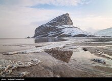 دریاچه ارومیه ۱۴۲۳ کیلومتر مربع کوچک شد/ کاهش ۶۱ سانتیمتری عمق آب