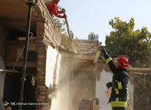 ۲ مصدوم در اثر انفجار منزل مسکونی در مشهد

