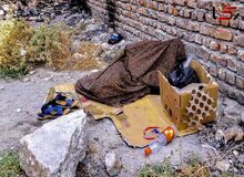 روایتی از رنج کارتون‌خواب‌‌ها در زمستان تهران
