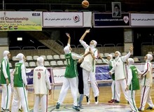 بانوان بسکتبالیست ایران در حضور ناظر فیبا با حجاب بازی کردند