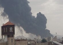 حمله اسرائیل به یمن هم‌زمان با سخنرانی رهبر حوثی‌ها