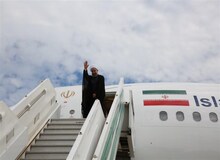 رئیس جمهوری تهران را به مقصد ایروان ترک کرد
