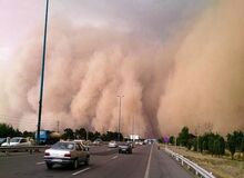 هشدار سطح نارنجی گرد و خاک و افزایش غلظت آلاینده‌ها برای ۲۱ استان کشور+اسامی 