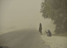 دید افقی در سیستان و بلوچستان به ۷۰۰ متر رسید
