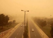احتمال وقوع طوفان گرد و خاک در تهران
