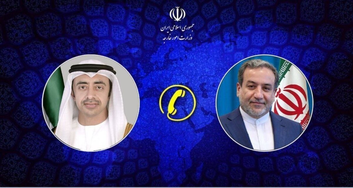 تماس تلفنی وزرای امور خارجه ایران و امارات درباره تحولات یمن