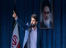 شعرخوانی میثم مطیعی در مراسم ۲۲ بهمن: ۸ سال از عمرمان، برجام شان برباد داد+فیلم