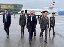 وزیر دفاع ایران وارد آذربایجان شد