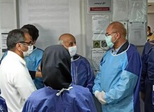 قالیباف در بخش ICU کرونای بیمارستان امام خمینی:  بنده مسئول هستم ولی بین مردم رفته‌ام/ فردا جلسه سران قوا را داریم