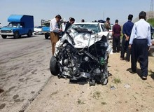 یک کشته و ۵ مصدوم در تصادف های امروز خوزستان