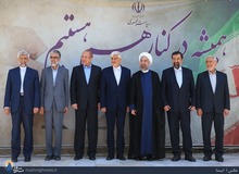 رقبای روحانی در تاکسی
